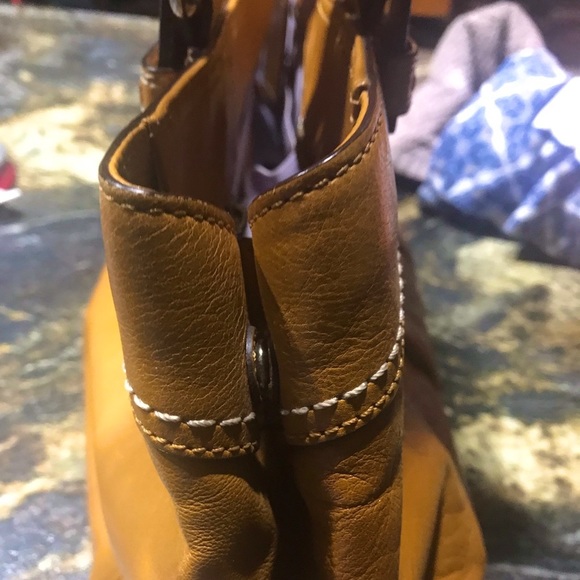 NWOT! Authentic Coach Saffron yellow Soho hobo bag - Picture 4 of 15